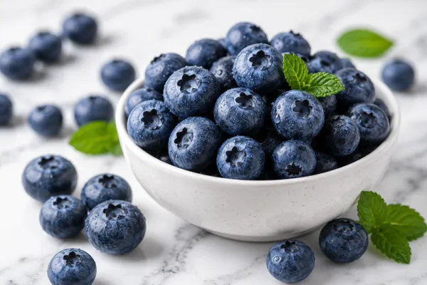 What Happens If You Eat Blueberries — food photography for nutrition education