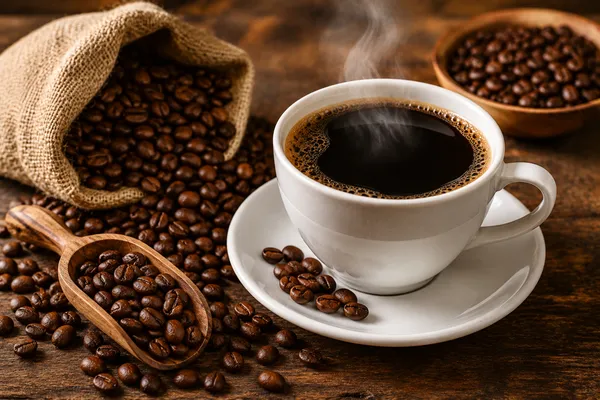 What Happens If You Drink Coffee — food photography for nutrition education