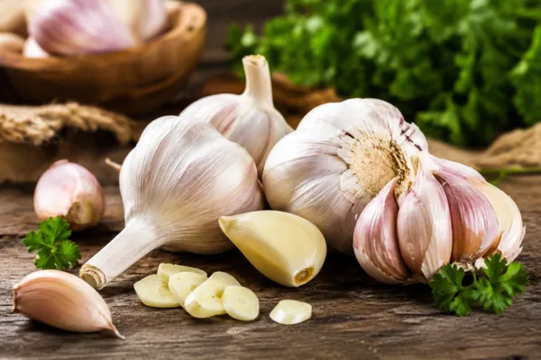 What Happens If You Eat Garlic — food photography for nutrition education