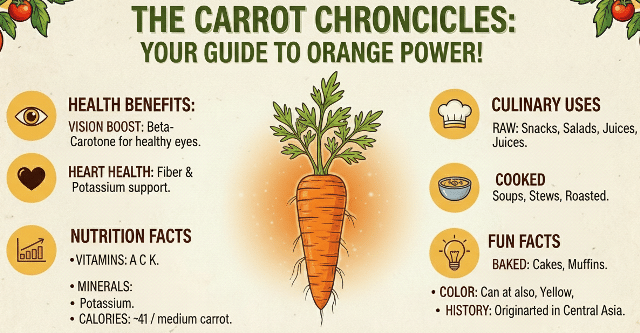 carrot benfits Carrot